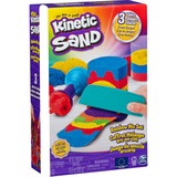 Spin Master Kinetic Sand - Regenbogen-Mix-Set Mit Kinetic Sand in 3 Farben (382 g), Spielsand
