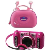 VTech KidiZoom Duo DX, Digitalkamera pink, inkl. Tasche