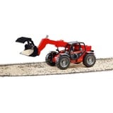 bruder 02125 Manitou Teleskoplader MLT 633, Modellfahrzeug rot/grau
