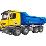 bruder MB Arocs Halfpipe Kipp-LKW, Modellfahrzeug blau/gelb