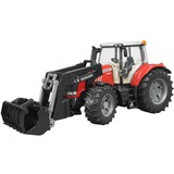 bruder Massey Ferguson 7624 mit Frontlader, Modellfahrzeug 