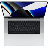 Apple MacBook Pro (16") 2021, Notebook silber, M1 Pro 16-Core GPU, macOS Monterey, Deutsch, 120 Hz Display, 512 GB SSD
