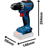 Bosch Professional Akku-Bohrschrauber GSR 18 Volt 52 Nm 