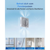 ECOVACS Fensterputz-Roboter WINBOT W2 PRO, Fenstersauger weiß, 90 Watt