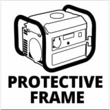 EINHELL Benzin-Stromerzeuger TC-IG 1100, Generator rot/schwarz