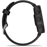 Garmin Forerunner 165, Smartwatch schwarz/dunkelgrau, 20 mm, Silikon-Armband