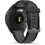 Garmin Forerunner 165, Smartwatch schwarz/dunkelgrau, 20 mm, Silikon-Armband