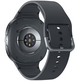 SAMSUNG Galaxy Watch8, Smartwatch dunkelgrau, 44 mm, LTE, Sport Band M/L