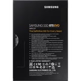 Samsung 870 EVO 500 GB, SSD SATA 6 Gb/s, 2,5", intern