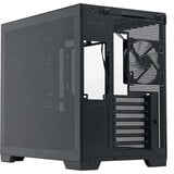 Silentware View A-RGB , Tower-Gehäuse schwarz, Tempered Glass x2