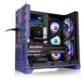 Thermaltake View 390 Air , Tower-Gehäuse violett, Tempered Glass