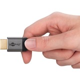 goobay Plus Ultra High-Speed HDMI-Kabel, 8K @ 60Hz grau, 1 Meter