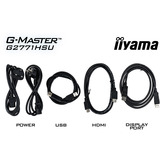 iiyama G-Master G2771HSU-B1 Red Eagle, Gaming-Monitor 68.6 cm (27 Zoll), schwarz (matt), FullHD, Fast-IPS, HDMI, DP, G-Sync komp., USB-Hub, 240Hz Panel