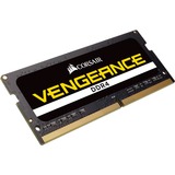 Corsair SO-DIMM 16 GB DDR4-3000 (2x 8 GB) Dual-Kit, Arbeitsspeicher schwarz, CMSX16GX4M2A3000C18, Vengeance