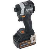 DEWALT Akku-Schlagschrauber DCF85MM2T, 18Volt, 1/4", im McLaren Design grau/schwarz, 2x Li-Ion XR Akku 4Ah, in T STAK Box