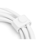Digitus USB 2.0 Silikon-Kabel USB-A > Lightning, MFI zertifiziert weiß, 1 Meter, PD, Laden mit bis zu 12 Watt