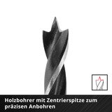 EINHELL Bohrer-Set Holz, Stein und Metall M-CASE, 16-teilig, Bohrer-Satz 