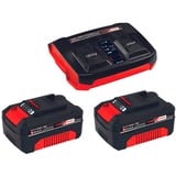 EINHELL Professional Akku-Rasenmäher RASARRO 36/42, 36Volt (2x18V) rot/schwarz, 2x Li-Ionen Akku 5,2Ah