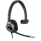 HP Poly Mission 615 Mono-USB-Headset (kabelgebunden) schwarz, USB Type-C und Type-A, Kunstleder-Ohrpolster (Oberflächenmaterial)