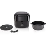 Hisense Heißluftfritteuse HAF1350DR schwarz, 1.350 Watt, Korb 6,7 Liter, mit Sichtfenster