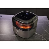 Hisense Heißluftfritteuse HAF1350DR schwarz, 1.350 Watt, Korb 6,7 Liter, mit Sichtfenster