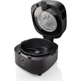 Hisense Heißluftfritteuse HAF1350DR schwarz, 1.350 Watt, Korb 6,7 Liter, mit Sichtfenster