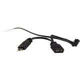 Inter-Tech Argus RS-141 RGB 140x140x25, Gehäuselüfter schwarz, 140 mm