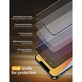 Nevox NEVOGLASS 3D PRIVACY , Schutzfolie schwarz, iPhone SE, iPhone 8/7