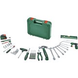 Bosch Advanced Hand Tool S, 64-teilig, Werkzeug-Set grün, mit Werkzeugkoffer