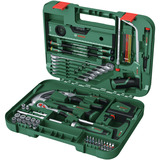 Bosch Advanced Hand Tool S, 64-teilig, Werkzeug-Set grün, mit Werkzeugkoffer