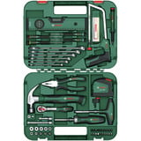 Bosch Heimwerken & Garten Advanced Hand Tool S, 64-teilig, Werkzeug-Set grün, mit Werkzeugkoffer