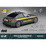 COBI Giulia Quadrifoglio Guardia di Finanza, Konstruktionsspielzeug Maßstab 1:35