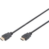 Digitus HDMI High Speed Anschlusskabel, mit Ethernet, Full HD 1080i/p schwarz, 5 Meter, Standard