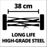 EINHELL Power X-Change Akku-Spindelmäher GE-HM 18/38 Li-Solo, 18Volt rot/schwarz, ohne Akku und Ladegerät