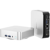 GEEKOM A6, Mini-PC silber, Windows 11 Pro