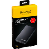 Intenso Portable Hard Drive 1 TB Generalüberholt, Externe Festplatte schwarz