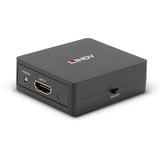 Lindy 2 Port HDMI Splitter 18Gbps, kompakt schwarz