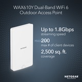 Netgear WAX610Y, Access Point weiß