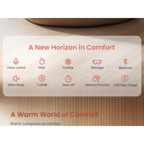 Renpho Augenmassagegerät Eyeris 3  roségold, Sprachsteuerung