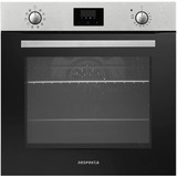 Respekta AB141-26, Backofen schwarz/silber