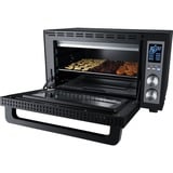 Steba Digitaler Grillbackofen KB E300, Mini-Backofen schwarz/silber