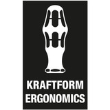 Wera Bit-Satz Kraftform Kompakt 27 RA 2 schwarz/grün, 6-teilig, 1/4", mit Ratschenfunktion