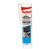 fischer Acryldichtstoff DA W 310ml, Dichtmasse weiß