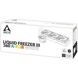 Arctic Liquid Freezer III 360 A-RGB 360mm, Wasserkühlung weiß