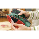 Bosch Heimwerken & Garten Multischleifer PSM 100 A grün/schwarz, 100 Watt, inkl. 30 Schleifblätter