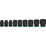 Bosch Professional PRO Impact Steckschlüsseleinsatz-Set 1/2", 9-teilig schwarz, Standard