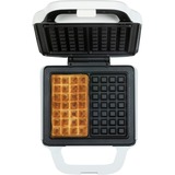 Domo Tasty Waffle XL, Waffeleisen weiß/edelstahl, 900 Watt