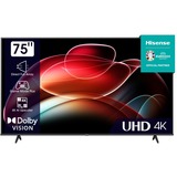 Hisense 75A6K, LED-Fernseher 189 cm(75 Zoll), schwarz, Triple Tuner, UltraHD/4K, HDR