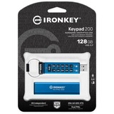 Kingston IronKey Keypad 200 128 GB, USB-Stick USB-A 3.2 Gen 1