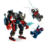 LEGO 76337 Marvel Super Heroes Miles Morales Mech vs. Spider-Man 2099, Konstruktionsspielzeug 